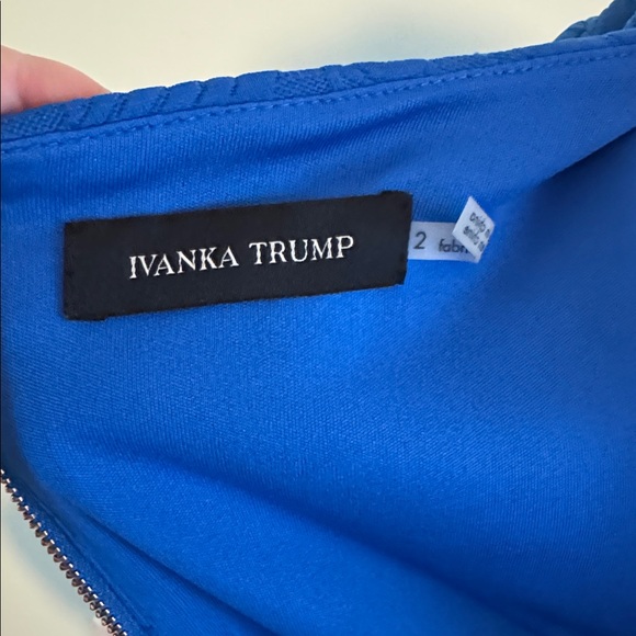 Ivanka Trump Royal Blue half Sleeve Dress NWT! - Picture 4 of 10